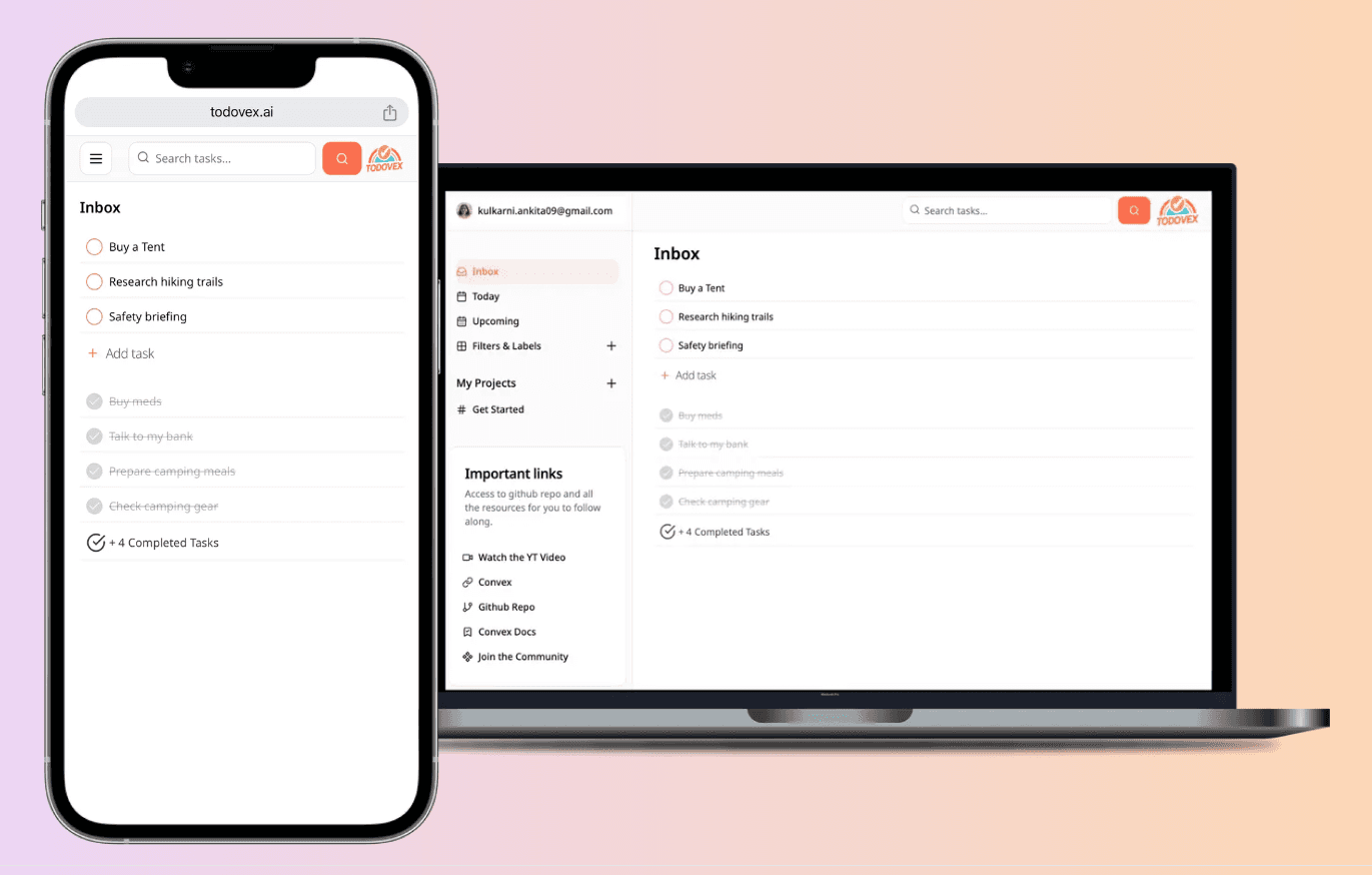 An Open Source AI-Powered Todoist Clone hero image
