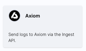Screen grab of Axiom metrics in action